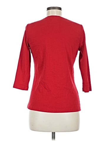 St. John's Bay 3/4 Sleeve T-Shirt (view 2)