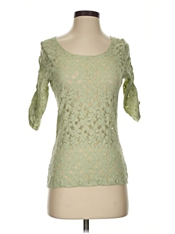 E by Eloise 3/4 Sleeve Top (view 1)