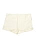 Maurices Solid Ivory Khaki Shorts Size 7 - 8 - photo 2