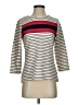 Talbots Stripes Ivory Turtleneck Sweater Size S - photo 1