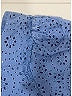 Chloé 100% Cotton Blue Eyelet Dress Size 6 - photo 4