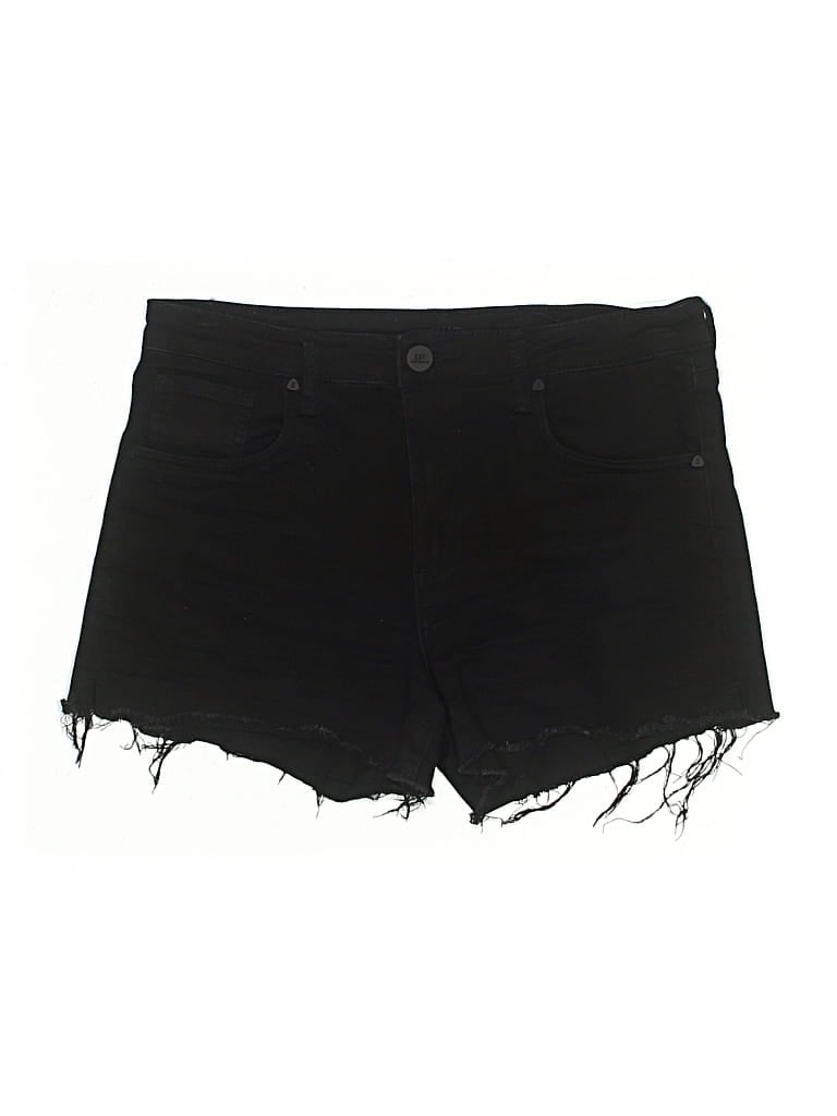 Pre-owned Kut From The Kloth Denim Shorts In Black