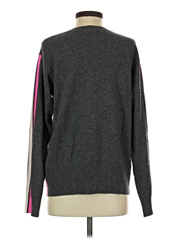 Aqua Cashmere Pullover Sweater (view 2)