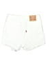 Levi's White Denim Shorts Size 26 waist - photo 2