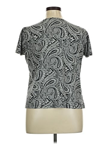 Jones New York Sport Short Sleeve Blouse (view 2)