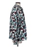 NYDJ Floral Teal Long Sleeve Blouse Size S - photo 4