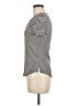 Cato Stripes Ivory Short Sleeve Turtleneck Size M - photo 5