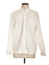 Universal Thread 100% Cotton Ivory Long Sleeve Button-Down Shirt Size L - photo 1