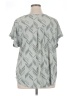 Unbranded Gray Short Sleeve Blouse Size 1X (estimated) - photo 2