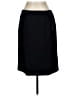 Kasper 100% Polyester Solid Black Casual Skirt Size 10 - photo 2