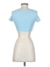 Unbranded Blue Short Sleeve Turtleneck Size S - photo 2