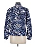 Susan Graver Animal Print Blue Windbreaker Size M - photo 2