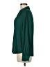 Ann Taylor LOFT 100% Polyester Green Long Sleeve Blouse Size M - photo 5