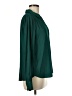 Ann Taylor LOFT 100% Polyester Green Long Sleeve Blouse Size M - photo 4