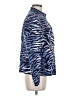 Susan Graver Animal Print Blue Windbreaker Size M - photo 4