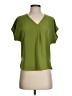 Assorted Brands 100% Polyester Green Short Sleeve Blouse Size S - photo 1
