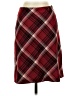 Exact Change Plaid Red Casual Skirt Size 5 - photo 1