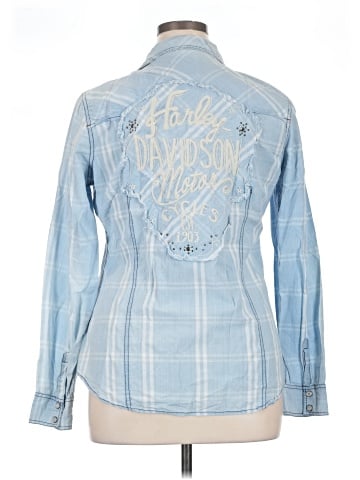 Harley Davidson Long Sleeve Button-Down Shirt (view 2)