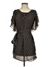 Profile 100% Polyester Polka Dots Black Casual Dress Size S - photo 1