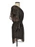 Profile 100% Polyester Polka Dots Black Casual Dress Size S - photo 4