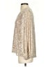 Vine & Love 100% Polyester Gold Long Sleeve Blouse Size S - photo 5