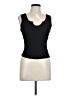 Unbranded 100% Polyester Black Sleeveless Top Size L - photo 1