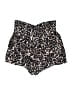 Three Dots 100% Rayon Animal Print Black Shorts Size S - photo 1