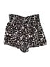 Three Dots 100% Rayon Animal Print Black Shorts Size S - photo 2