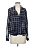Lovers + Friends 100% Polyester Blue Long Sleeve Blouse Size S - photo 1