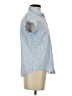UNTUCKit 100% Cotton Hearts Blue Short Sleeve Blouse Size XS - photo 4