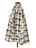 H&M 100% Polyester Ivory Coat Size L - photo 5