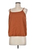 ASOS 100% Polyester Orange Sleeveless Top Size 8 - photo 1