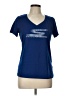 Skechers 100% Polyester Blue Active T-Shirt Size L - photo 1