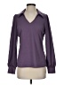 Caslon Purple Long Sleeve Blouse Size S - photo 1