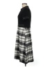 Homeyee Argyle Black Casual Dress Size 8 - photo 5