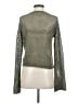 By Design 100% Acrylic Metallic Green Pullover Sweater Size S - photo 2