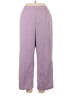 Alfred Dunner Purple Casual Pants Size 18 - photo 1