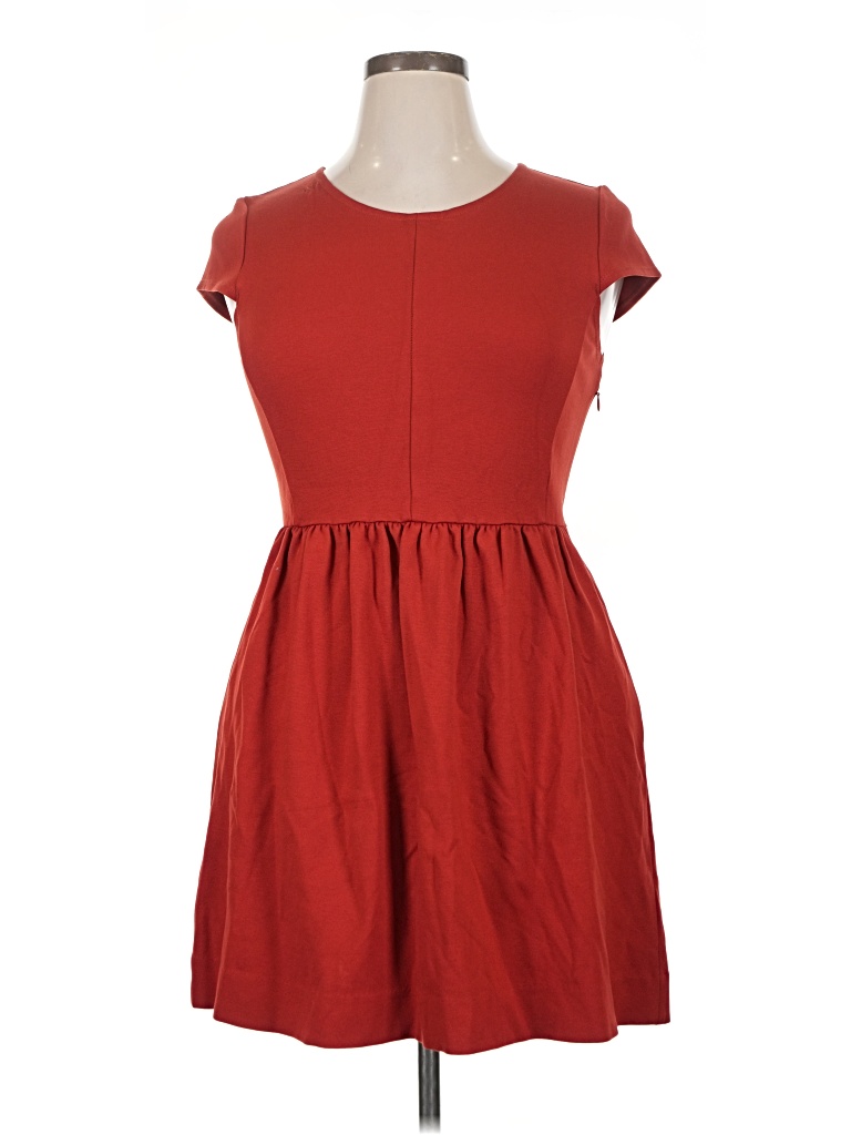 Pre-owned Madewell Casual Dress In Red