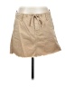Limited Edition 100% Cotton Solid Tan Casual Skirt Size 4 - photo 1