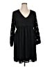 Maurices 100% Polyester Black Casual Dress Size XL - photo 1