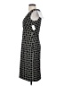 David Meister 100% Polyester Graphic Black Cocktail Dress Size 4 - photo 5