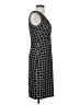 David Meister 100% Polyester Graphic Black Cocktail Dress Size 4 - photo 4
