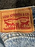 Levi's 100% Cotton Hearts Blue Jeans Size 28 waist - photo 7