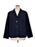 Wilfred 100% Polyester Blue Black Blazer Size 16 - photo 1