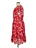 Talbots Print Red Casual Dress Size 16 Petite - photo 5
