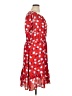 Talbots Print Red Casual Dress Size 16 Petite - photo 4