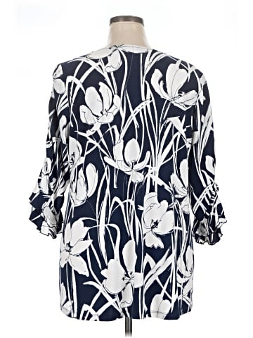 Alfani 3/4 Sleeve T-Shirt (view 2)