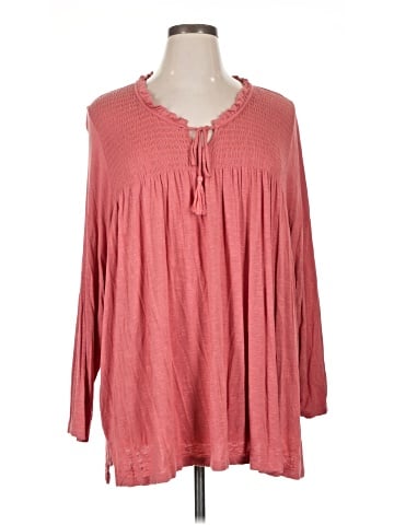 Farmers Market Long Sleeve Blouse (view 1)