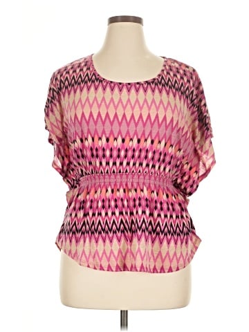 Weavers Short Sleeve Blouse (view 1)