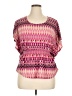 Weavers Pink Short Sleeve Blouse Size XL - photo 1